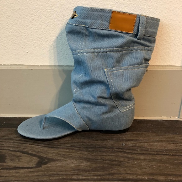 CAPE ROBBIN MATIE - DENIM SANDALS by CAPE ROBBIN - Picture 7 of 7